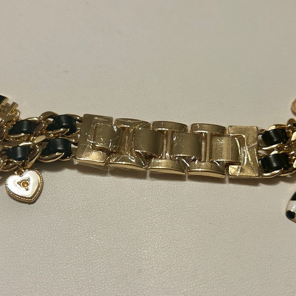 Watch Band fits Apple WATCH 44 mm gold tone with charms new! - Picture 6 of 7